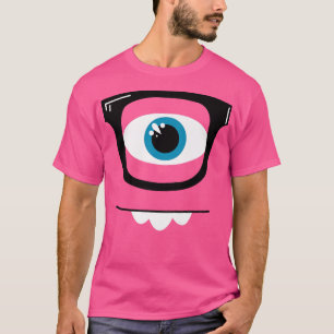 T-shirt Eyeball drôle Monster visage graphique Halloween C