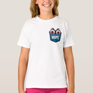 T-shirt Eyeballs onm pocket