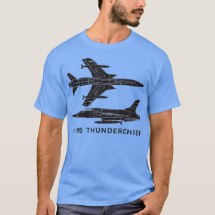 T-shirt F105 Thunderchief FighterBomber Plane 