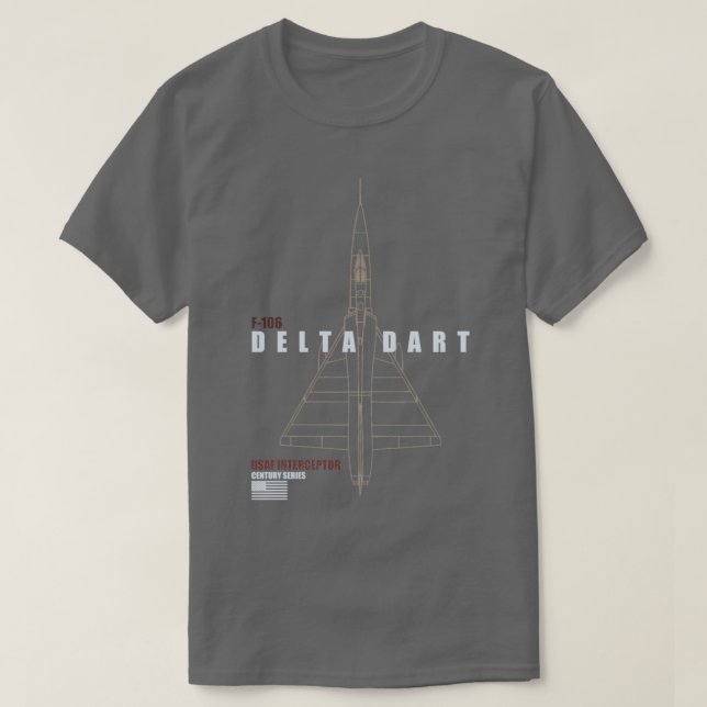T-shirt F106 Delta Dart 1 (Design devant)