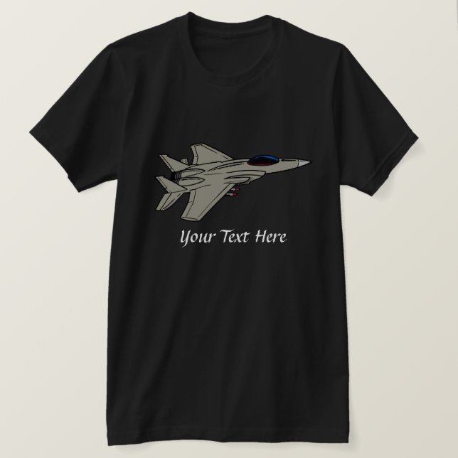 T-shirt F15 Conception des chasseurs (Design devant)
