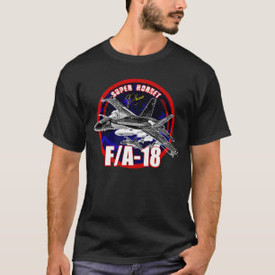 T-shirt F18 Hornet US Air Force Fighterjet