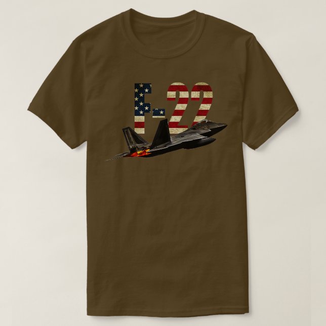 T-shirt F22 Drone Raptor 1 (Design devant)