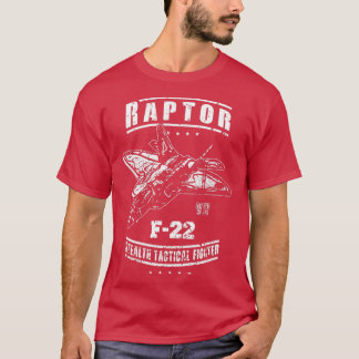 T-shirt F22 Raptor USAF Stealth Tactical Fighter Jet 
