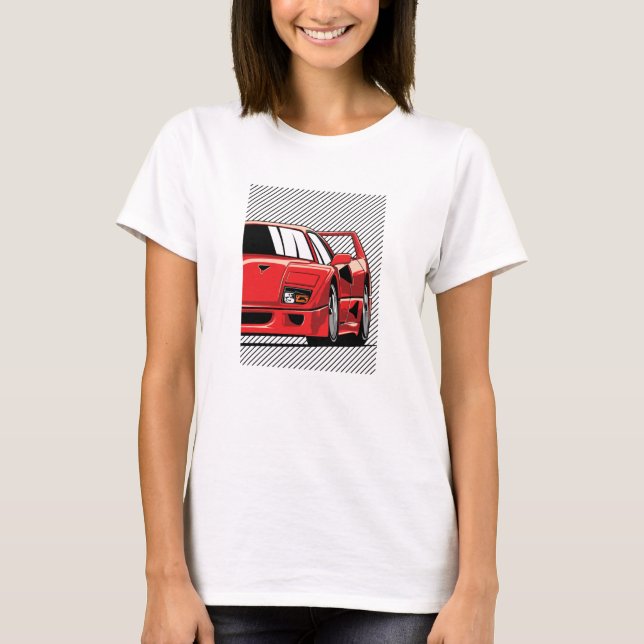 T-shirt F40 Racing (Devant)