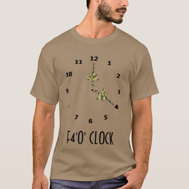T-shirt F4 O Clock Phantom Tee. (Devant)