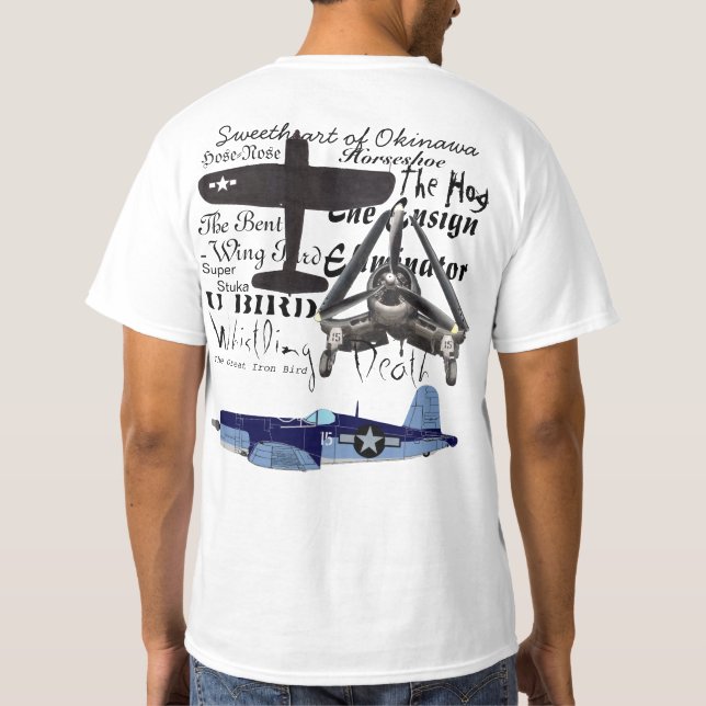 T-shirt f4u warkites T-shirt- (Dos)