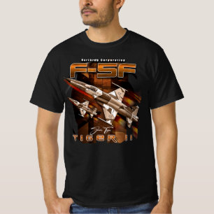 T-shirt F5 Northrop Tiger II Supersonic Light Fighter Airc