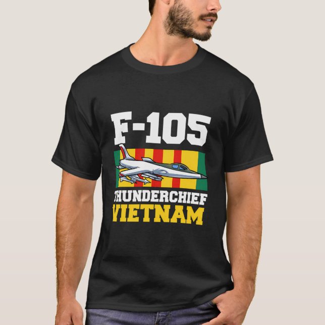 T-shirt F-105 Thunderchief Vietnam (Devant)