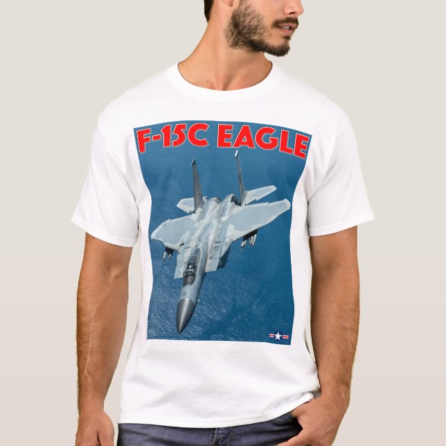 T-SHIRT F-15C EAGLE (Devant)