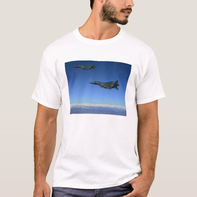 T-shirt F-15E de l'armée de l'air américaine attaque les a (Devant)