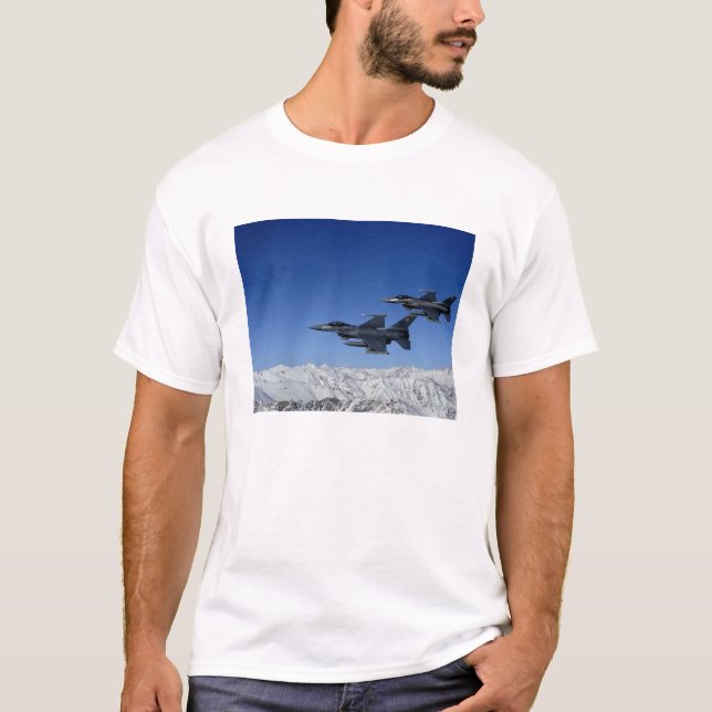T-shirt F-16 de l'armée de l'air américaine (Devant)