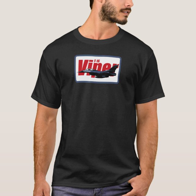 T-shirt F 16 Vipère (Devant)