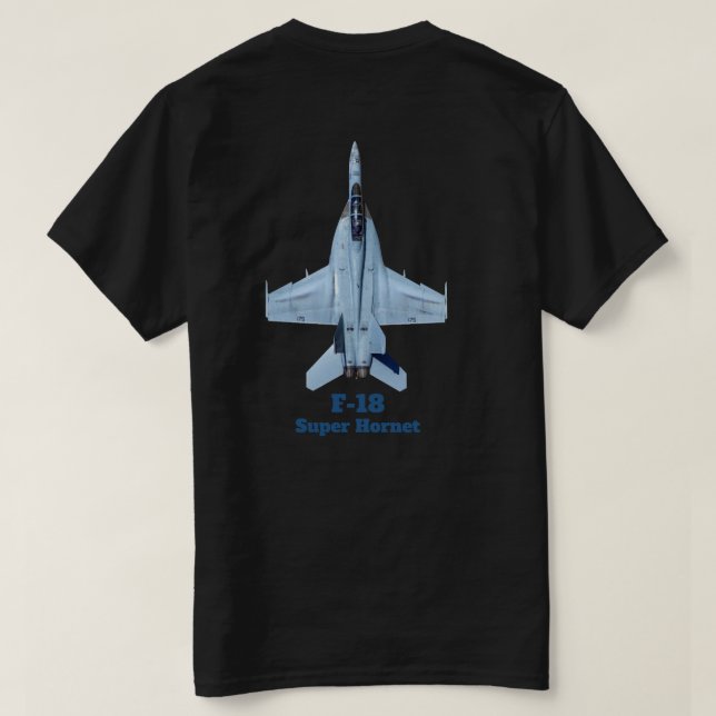 T-shirt F-18 Super Hornet  (Design dos)