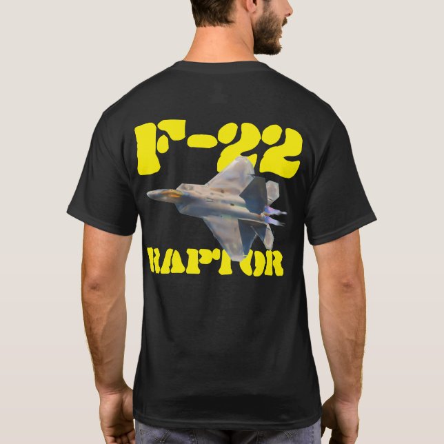 T-SHIRT F-22 RAPTEUR (Dos)