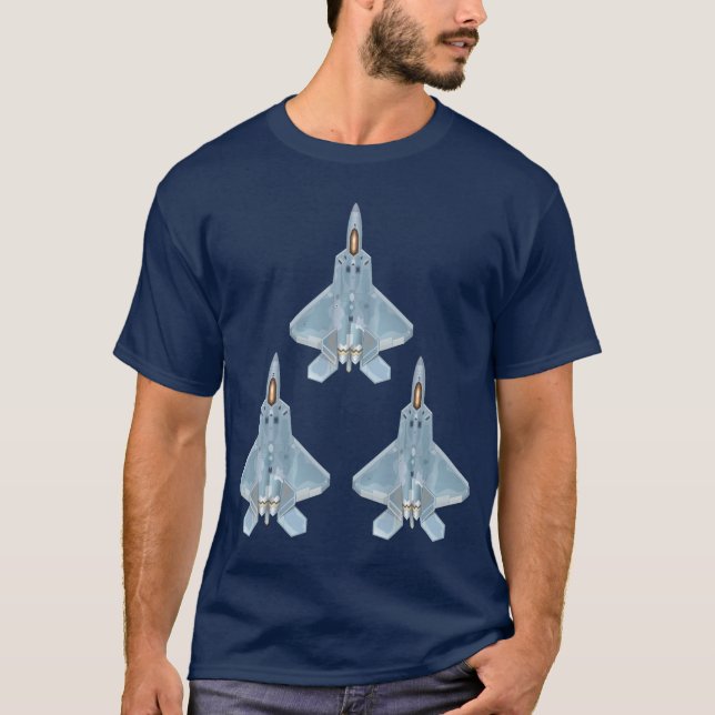T-shirt F-22 Raptor (Devant)