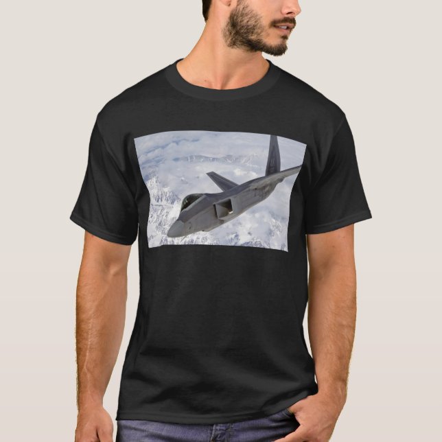T-shirt F-22 Raptor-Elmendorf AFB (Devant)