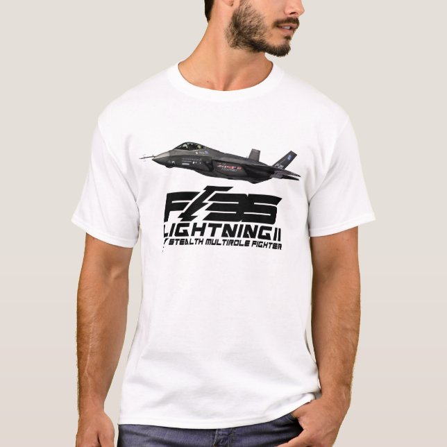 T-shirt F-35 Éclair II (Devant)