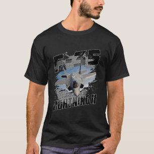 T-shirt F-35 Lightning II 5e génération Stealth Fighter T