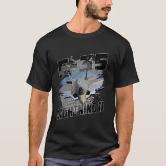 T-shirt F-35 Lightning II 5e génération Stealth Fighter T