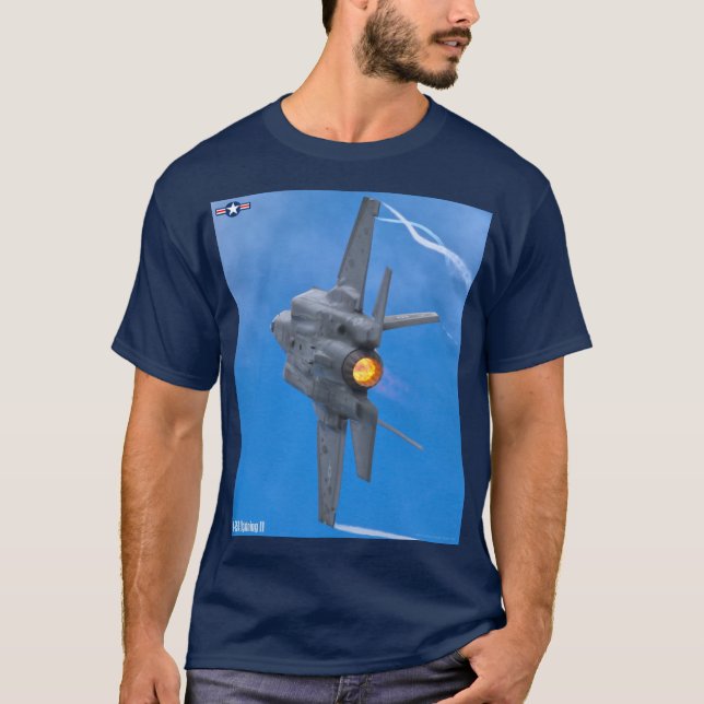 T-SHIRT F-35A ÉCLAIRAGE II (Devant)