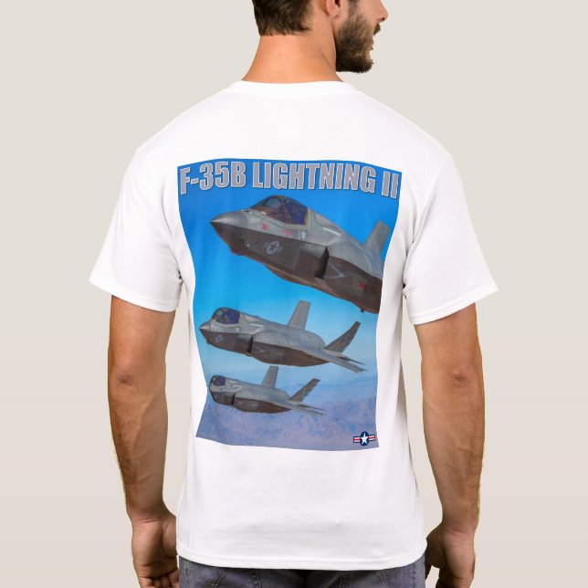 T-SHIRT F-35B ÉCLAIRAGE II (Dos)