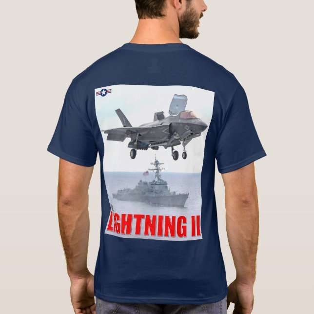 T-SHIRT F-35B ÉCLAIRAGE II (Dos)