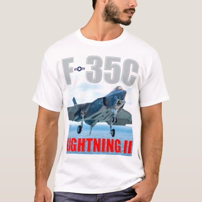 T-SHIRT F-35C ÉCLAIRAGE II (Devant)
