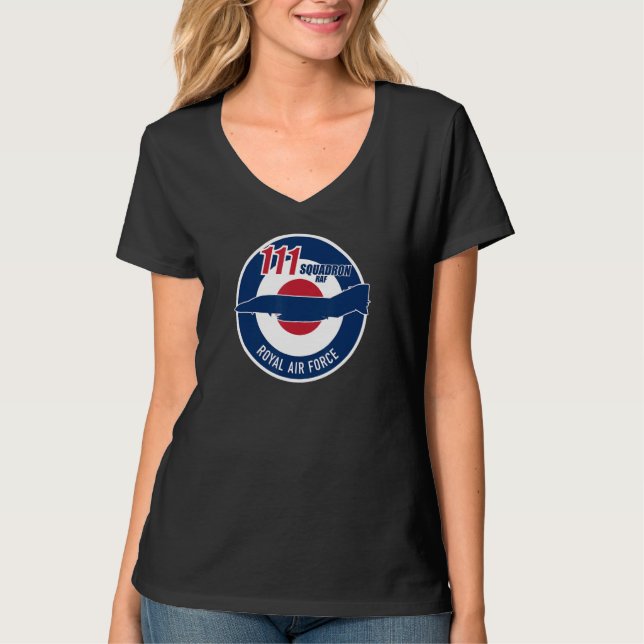 T-shirt F 4 Phantom RAF 111 Escadron (Devant)
