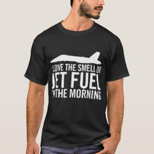 T-shirt F/A-18 J'adore l'odeur du jet-fuel le matin