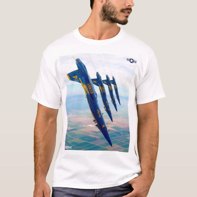 T-SHIRT F/A-18C HORNET (Devant)