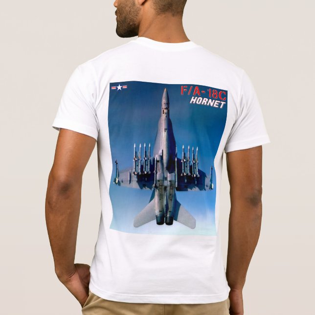 T-SHIRT F/A-18C HORNET (Dos)