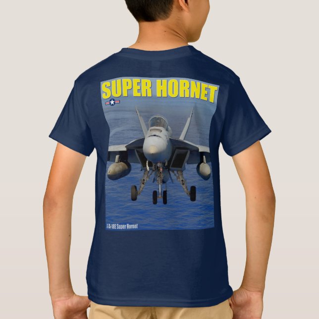 T-SHIRT F/A-18E SUPER HORNET (Dos)