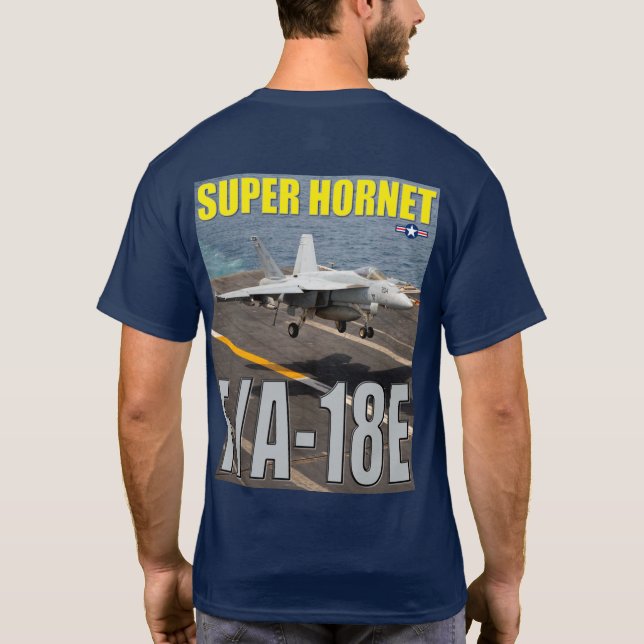 T-SHIRT F/A-18E SUPER HORNET (Dos)