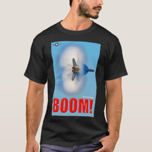 T-SHIRT F/A-18E SUPER HORNET - BOOM !