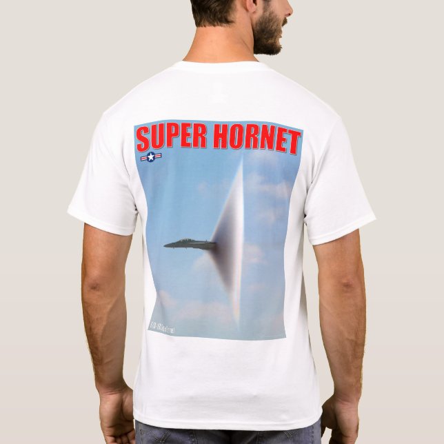 T-SHIRT F/A-18F SUPER HORNET (Dos)