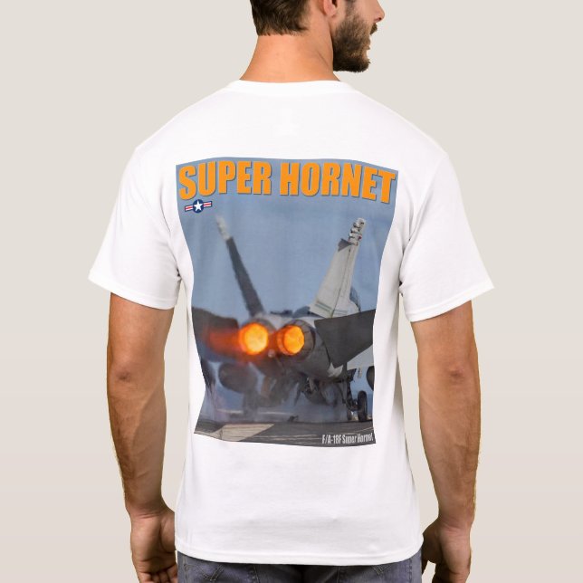T-SHIRT F/A-18F SUPER HORNET (Dos)