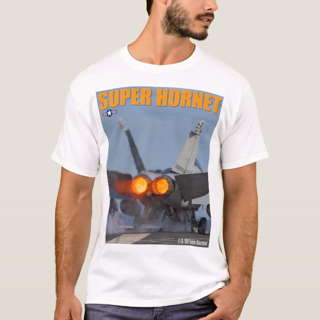 T-SHIRT F/A-18F SUPER HORNET (Devant)