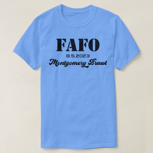 T-shirt F A F O en date du 852023 (Design devant)