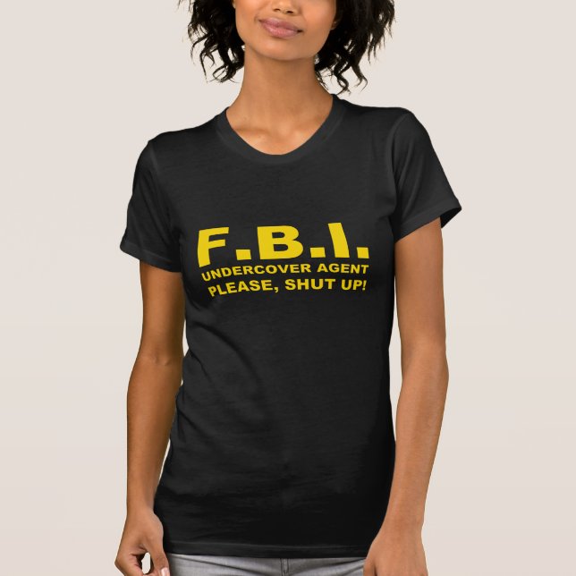 T-shirt F.B.I. Agent (Devant)