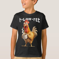 F-caw-f Café Poulet Drôle Matin Bureau Humour 