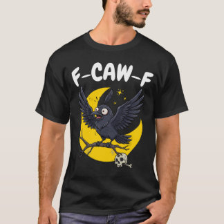 T-shirt F-CAW-F Corbeau effrayé - Lune Éffrayante