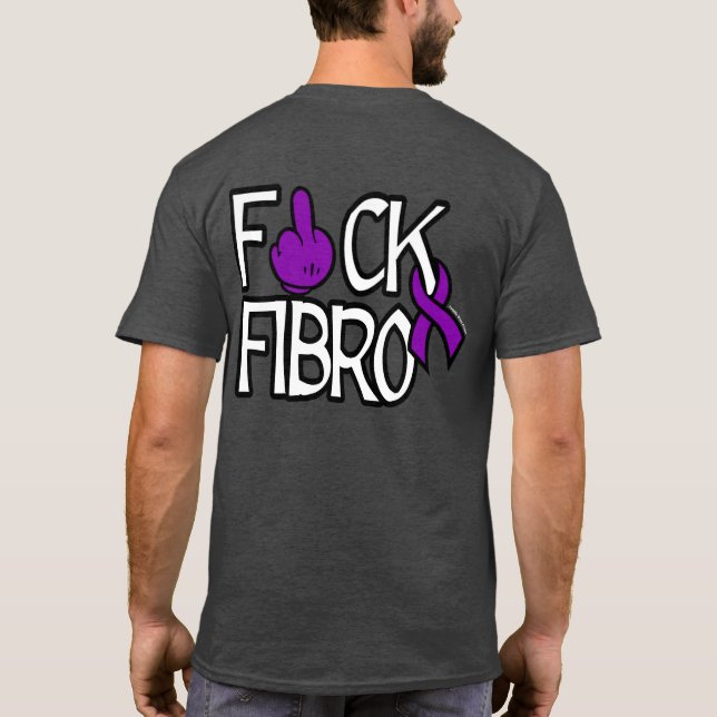 T-SHIRT F#CK FIBRO (Dos)