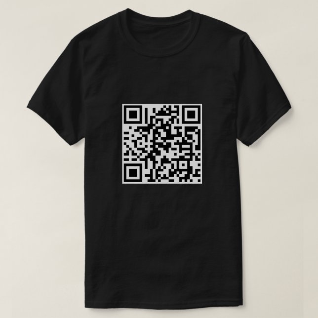 T-shirt F*ck You QR Code Chemise Drôle Shirt Sarcasti (Créateur téléchargé)