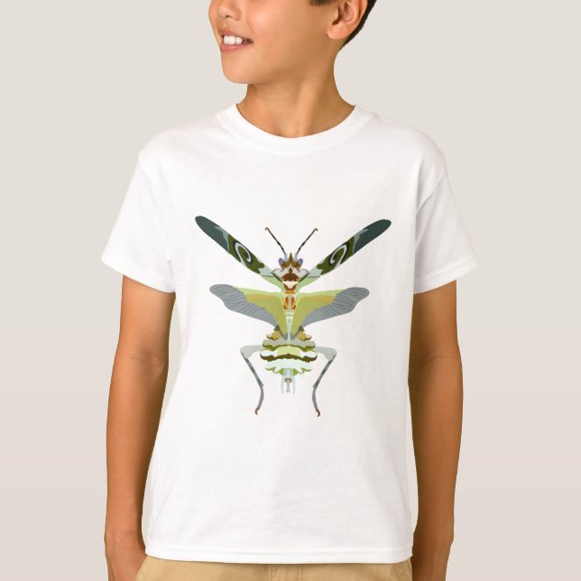 T-shirt F est pour Flower Mantis (Devant)