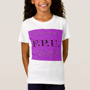 T-Shirt F.P.U. Fairy licencié princesse université 1