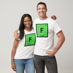 T-shirt F - Théorie du film Fabula Chimie Tableau périodiq