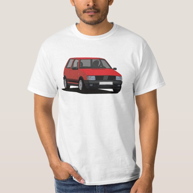 T-shirt F Uno Mille Mk1 - 80's supermini en 9 couleurs (Devant)