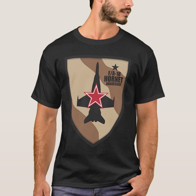 T-shirt FA 18 Hornet Agresseur 1 (Devant)