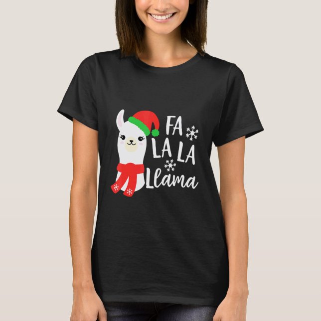 T-shirt Fa La La Lama (Devant)